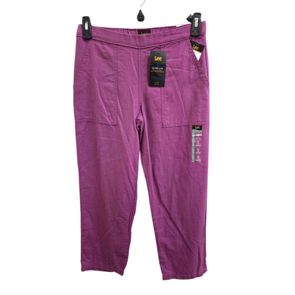 NWT purple Lee Capris - Picture 1 of 1